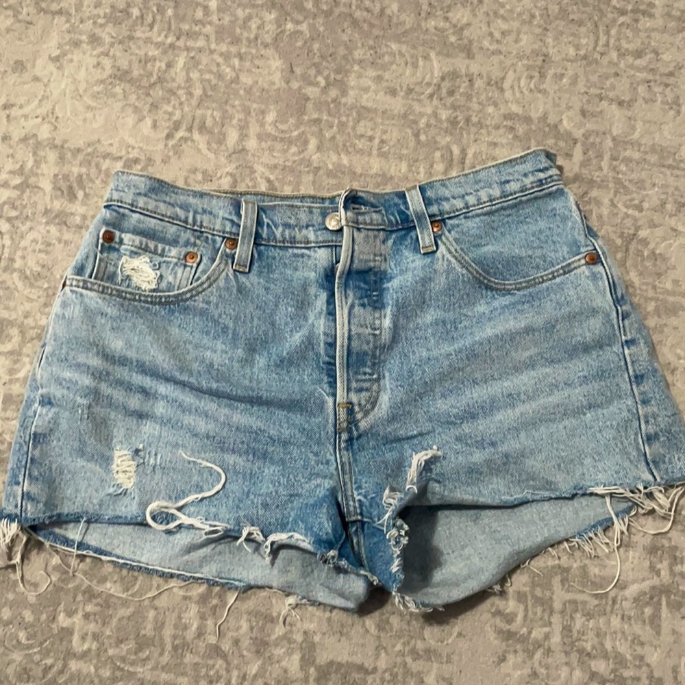 Levi’s 501 Vintage Light Wash Shorts